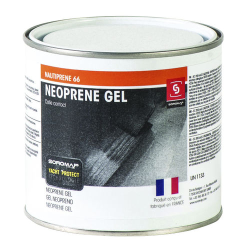 Cola monocomponente - NAUTIPRENE 66 - GROUPE SOROMAP - de neopreno / para madera / para caucho