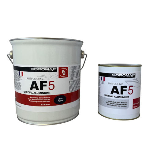 Antifouling para barco - AF5  - GROUPE SOROMAP - autopulimentante / para madera / para acero