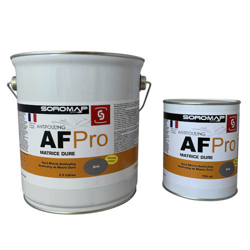 Antifouling para barco - AF PRO - GROUPE SOROMAP - de matriz dura / para madera / para acero