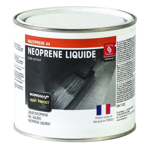 Cola monocomponente - NAUTIPRENE 44 - GROUPE SOROMAP - de neopreno / para madera / para caucho