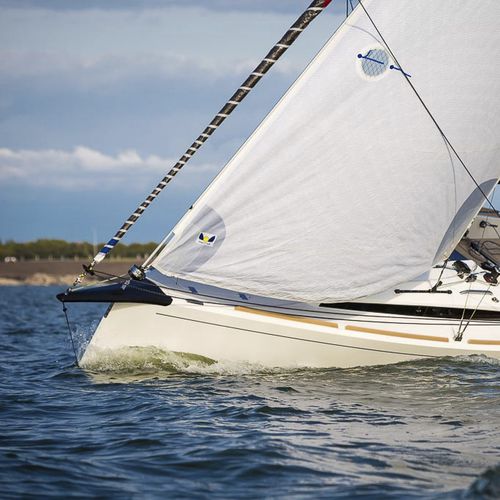 Velero daysailer - S30 Sportyacht - DOMANI YACHTS - con 1 camarote / con 4 literas / de fibra de vidrio