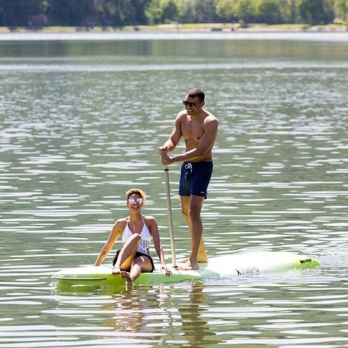 Tabla de SUP para fitness - FINPO Production GmbH - nivel principiante / para adulto / verde