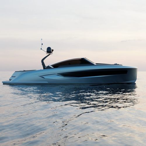 Barco cabinado intraborda - Exquise 44 - Trimm Design BV - open / con doble consola / rápido