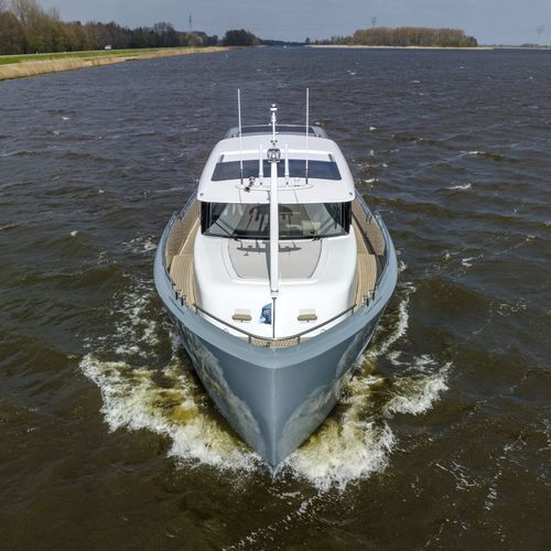 Yate a motor de crucero - Altena 54 NG - Trimm Design BV - con caseta de timón / con 3 camarotes