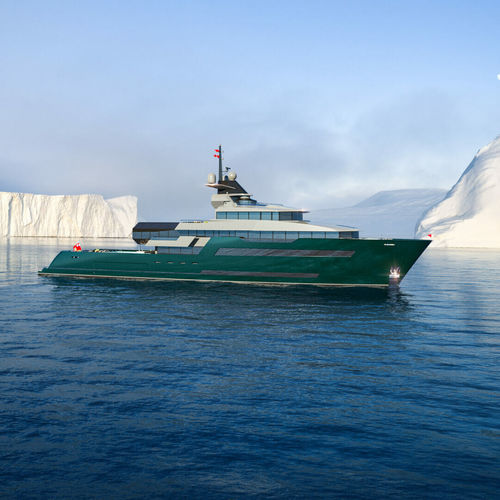 Megayate de crucero - LUX - Trimm Design BV - raised pilothouse