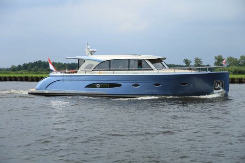 Yate a motor de crucero - Dutch Falcon - Trimm Design BV - con fly / aluminio