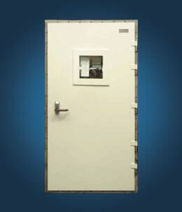 Puerta para buque - H120  - MML Marine Ltd - semiestanca / de acero inoxidable