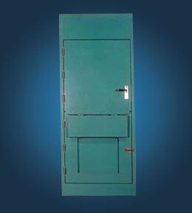 Puerta para buque - MML Marine Ltd - doble / de aluminio