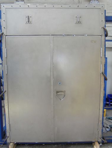 Puerta para buque - MML Marine Ltd - A60 / doble / de acero inoxidable