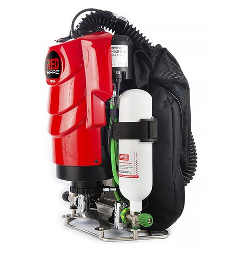 Rebreather de buceo circuito cerrado - RedBare CCR - Vobster Marine Systems