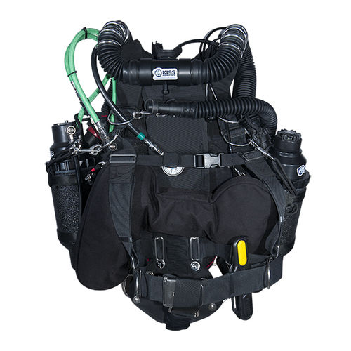 Rebreather de buceo circuito cerrado - Spirit SIDEWINDER - KISS Rebreathers
