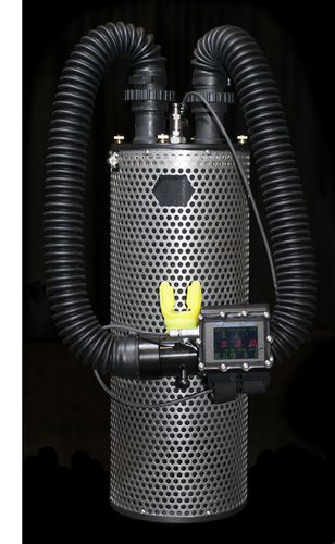 Rebreather de buceo circuito cerrado - Sidekick - KISS Rebreathers - circuito semicerrado
