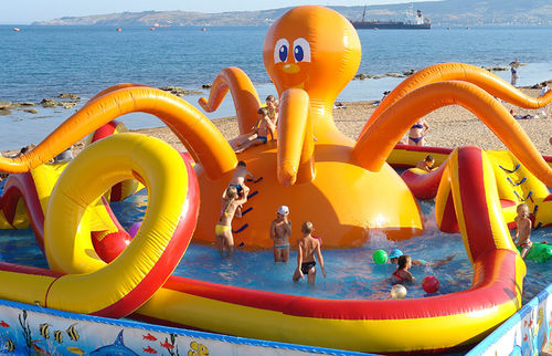 Parque acuático - Lagoon - Vector Inflatables - para centro de ocio / inflable
