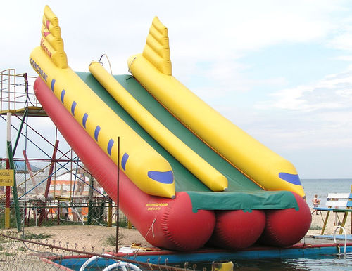 Juego acuático tobogán - Concord  - Vector Inflatables - para centro de ocio / inflable