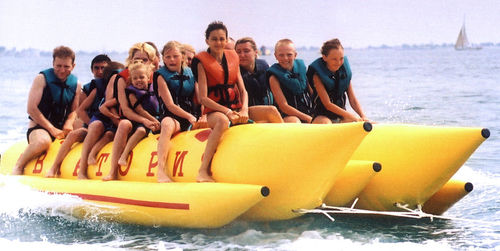 Bote banana 6 personas máx. - Vector Inflatables - 5 personas máx. / 3 personas máx. / 10 personas máx.