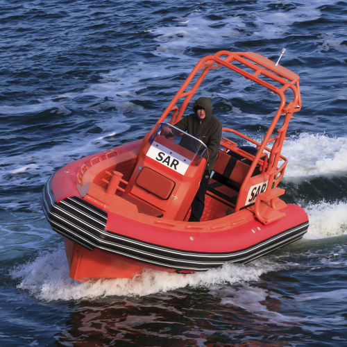 Barco profesional barco de búsqueda y rescate - RIB 530 - Vector Inflatables - de aluminio