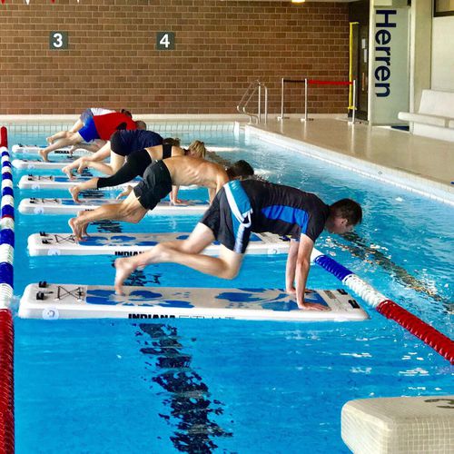 Juego acuático colchón - Fitmat 7'6 - Indiana Paddle & Surf - para centro de ocio / inflable / flotante