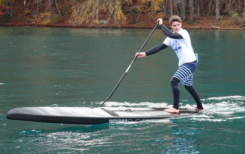 Tabla de SUP de travesía - 14' - Indiana Paddle & Surf - de race / de espuma / de carbono