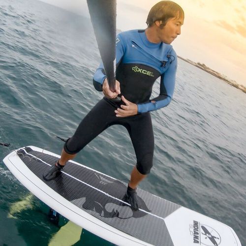 Tabla de SUP de windsurf - 7’8 - Indiana Paddle & Surf - epoxi / de espuma / de carbono