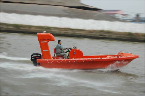 Barco profesional barco de salvamento - GJ series - Jiaxing Waldo industry Co.,Ltd - fueraborda / intraborda