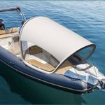 bimini top para embarcación neumática