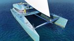 yate de vela catamarán
