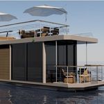 barco casa catamarán