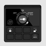 panel de mando para barco