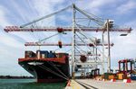 grúa pórtico para contenedores post-panamax