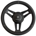 volante para barco de motor forro de cuero