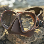 gafas de buceo con dos cristales