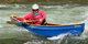 canoa multiusos / 1 plaza / para adulto / roja