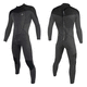 traje húmedo para deportes náuticos / integral / de manga larga / 3 mm
