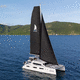 yate de vela catamarán / de crucero / de chárter / con 6 camarotes