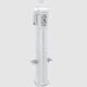 torreta de suministro eléctrico / de suministro de agua / para pantalán / compacta