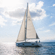 velero propulsión eléctrica / de crucero / con 2 camarotes / con 3 camarotes