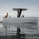 barco open electrosolar / intraborda / con consola central / de recreo