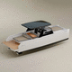 barco cabinado catamarán / intraborda / eléctrico / bimotor