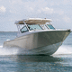 runabout fueraborda / bimotor / con doble consola / bow-rider