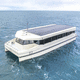 ferri de pasajeros electrosolar / de crucero / catamarán