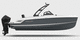 runabout fueraborda / gasolina / open / con consola central