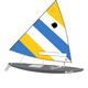 barco de vela ligera individual / de recreo / de regata / Sunfish