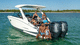 runabout fueraborda / bimotor / con doble consola / bow-rider