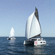 yate de vela catamarán / de crucero / con 3 camarotes / con 4 camarotes
