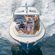 barco cabinado intraborda / diésel / bimotor / de alta eficacia