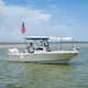 barco open fueraborda / bimotor / con consola central / de recreo