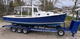 cabin-cruiser intraborda / con motor diésel / con caseta de timón / clásico