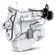 motor auxiliar / diésel / para barco profesional / common-rail