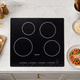 placa de cocina de cerámica / de inducción / de vitrocerámica / marina