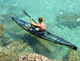 kayak transparente / plegable / de travesía / de larga distancia